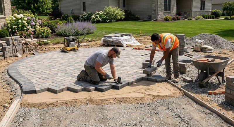 Cement Pavers Installation in Fairfield County, CT