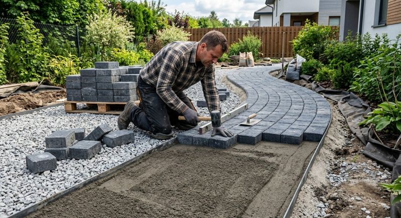 Garden Pavers Installation in Fairfield County, CT