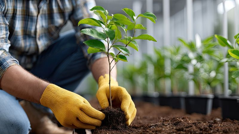 Oak Tree Planting in Ventura County, CA
