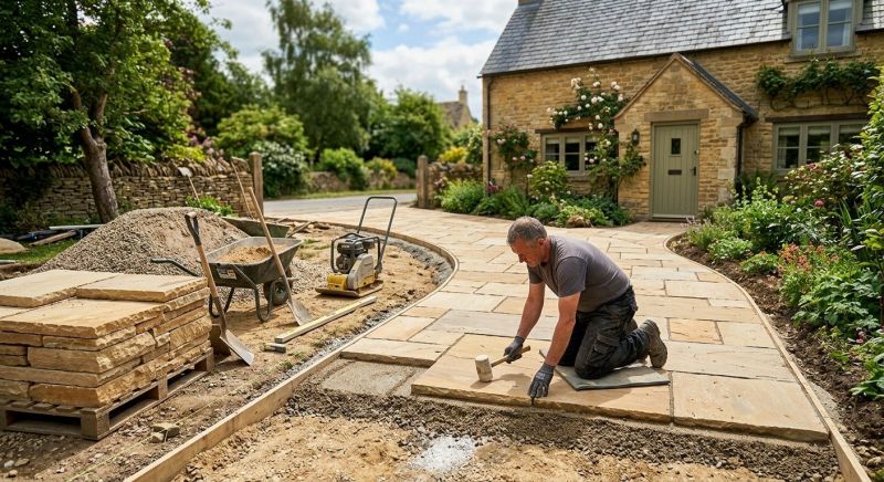 Sandstone Driveway Service in Davis County, UT