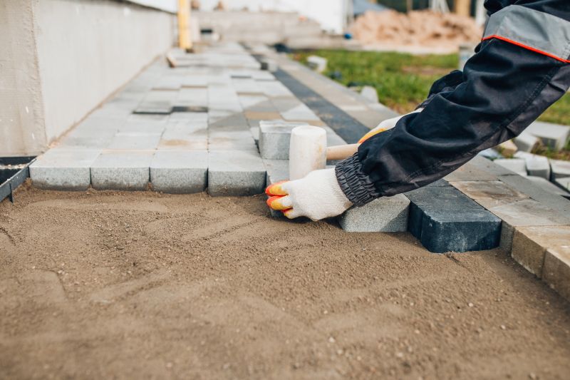 Sandstone Pavers Installation in Boston, MA